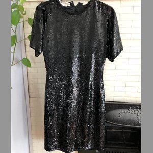 Vintage black *sequin* dress!